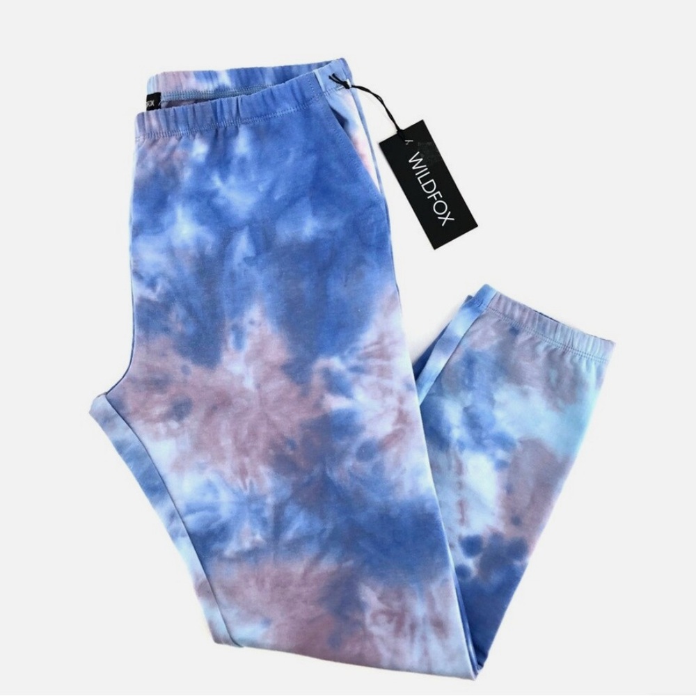 Wildfox Rory Sweatpants in Painted Sky M